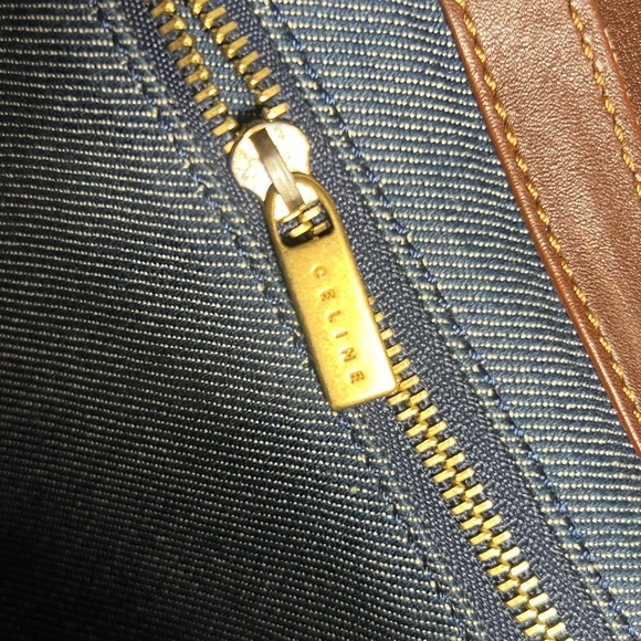 Celine Macadam Printed Denim Bag - Picture 11 of 15